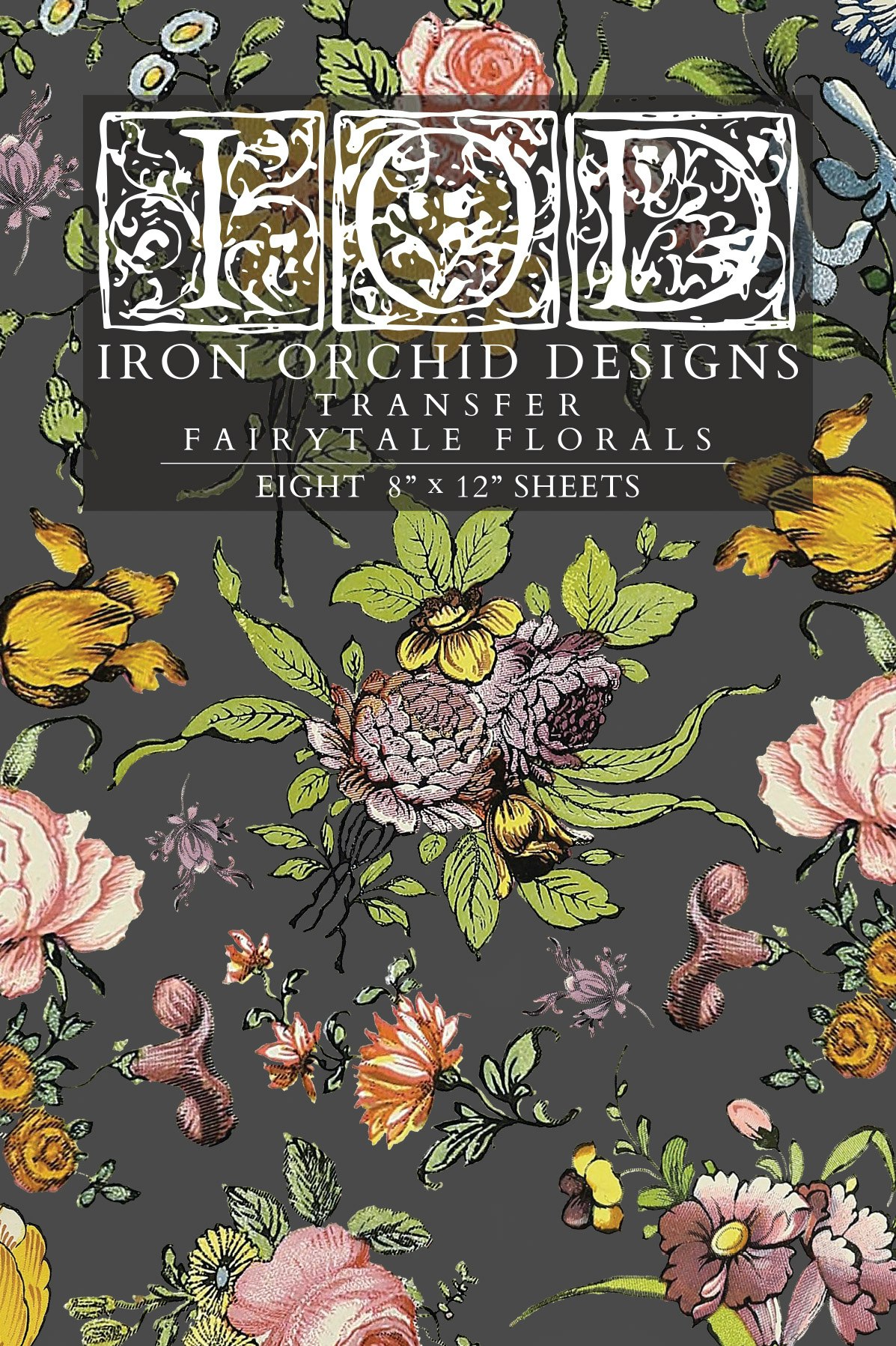 IOD Transfer Fairytale Florals