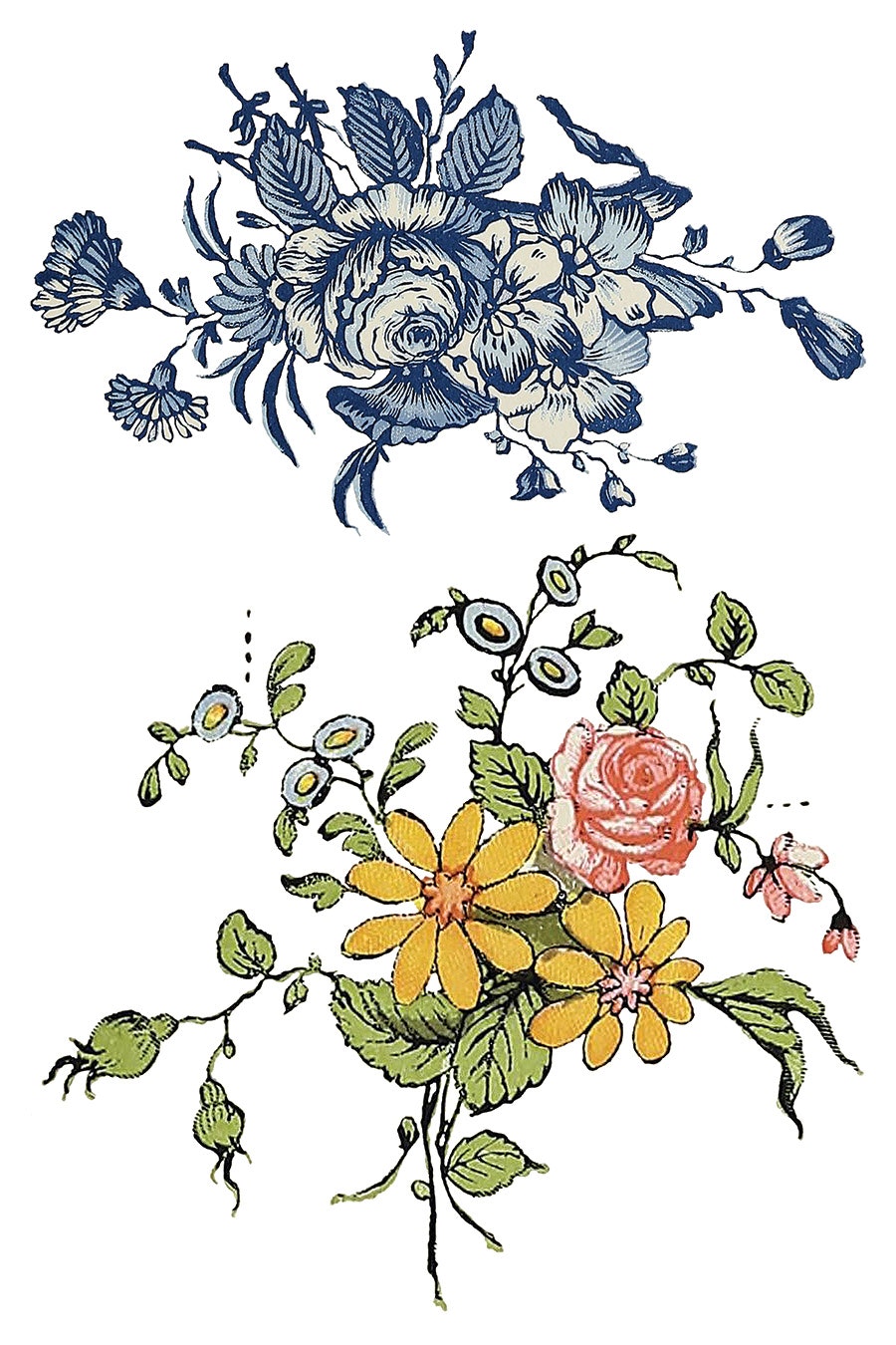 IOD Transfer Fairytale Florals
