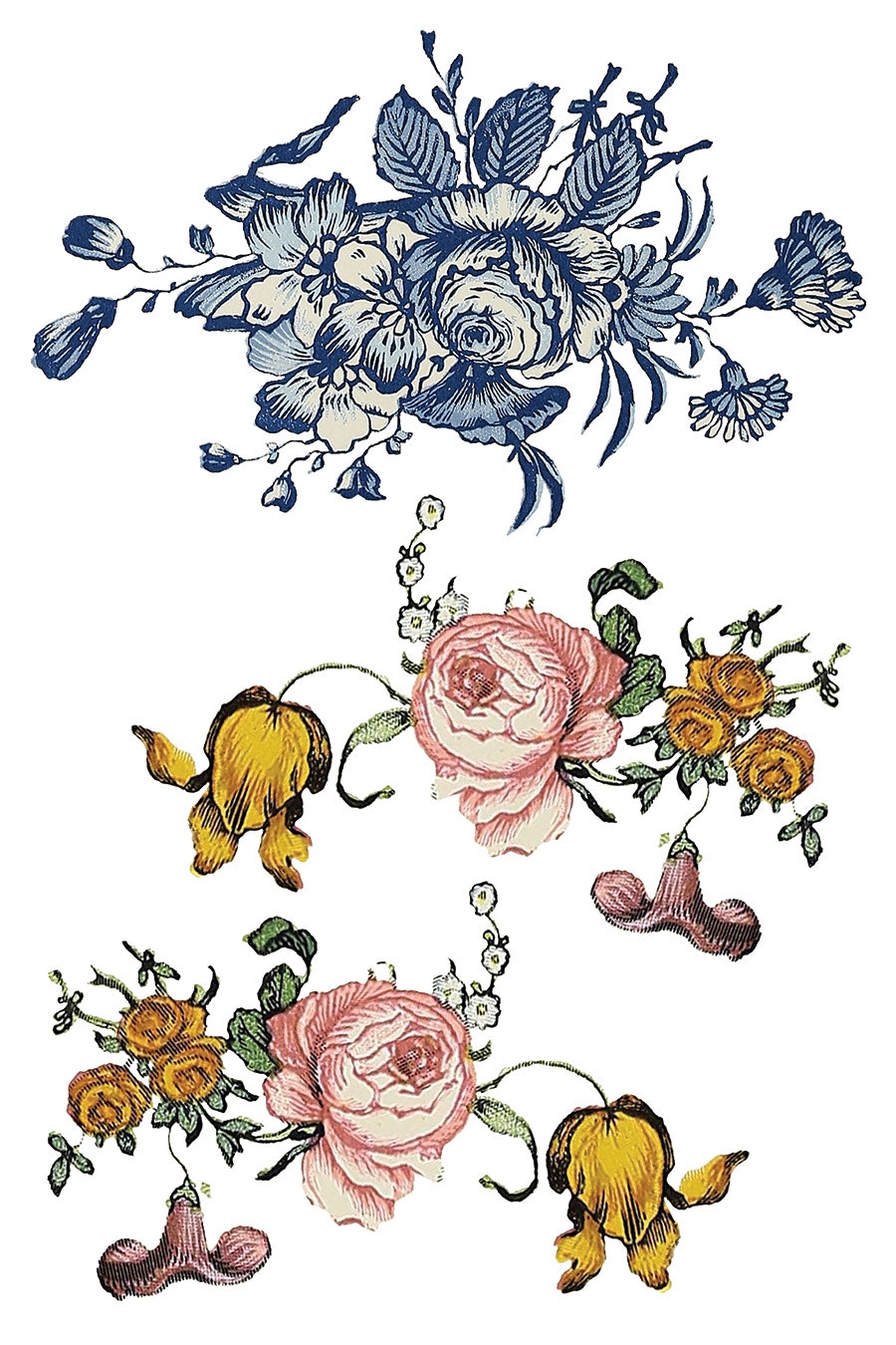 IOD Transfer Fairytale Florals