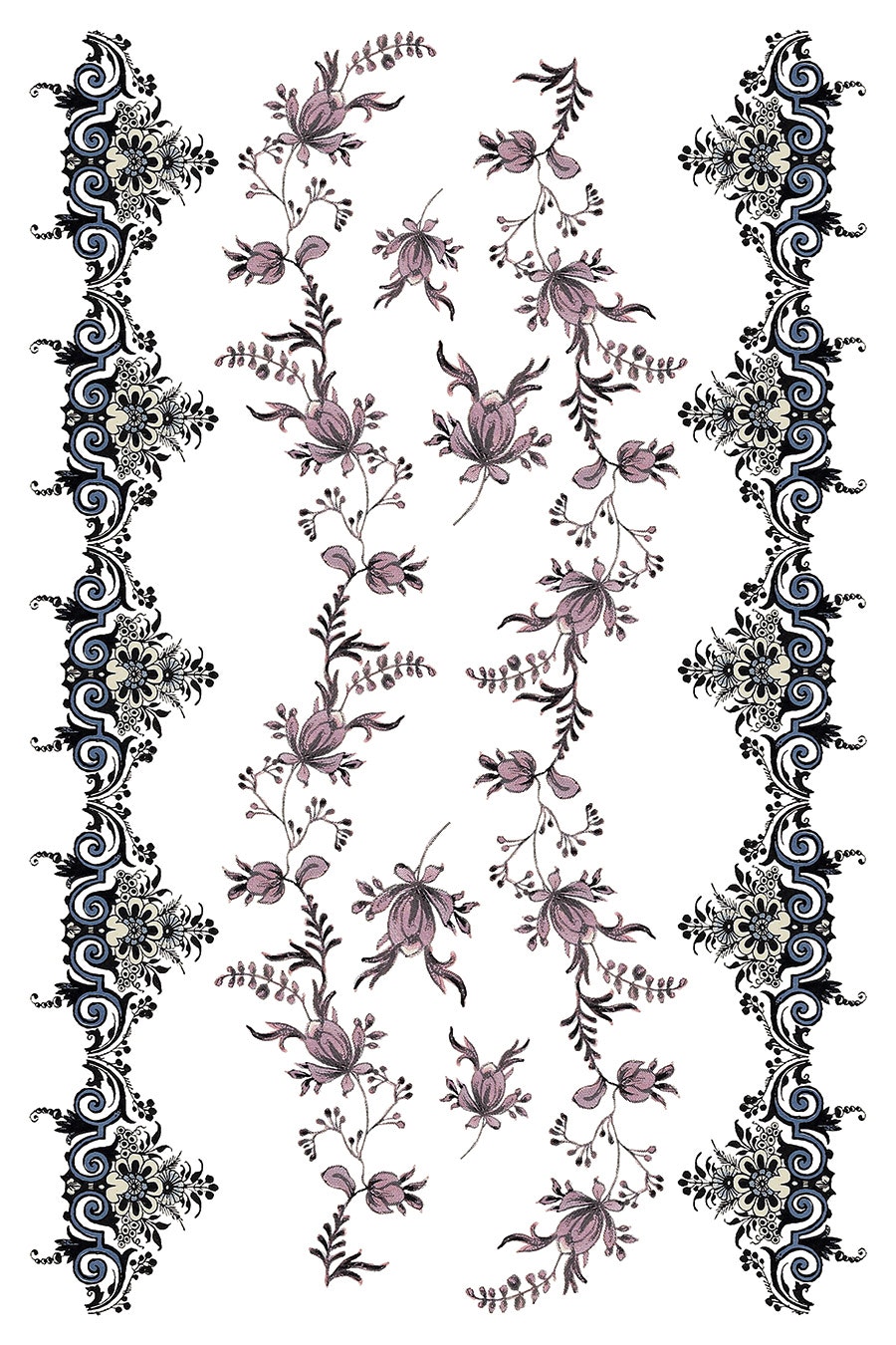 IOD Transfer Fairytale Florals