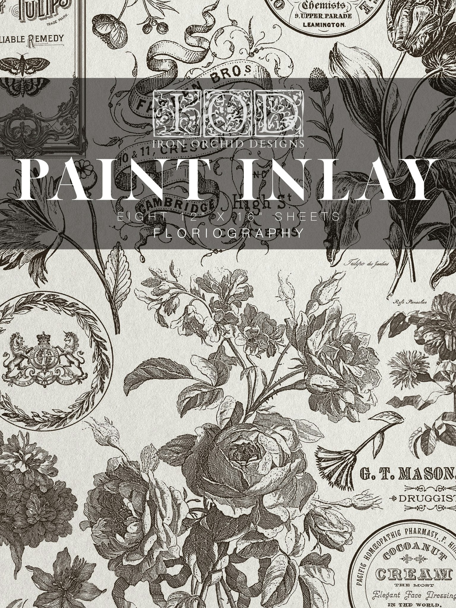IOD Paint Inlay Floriography