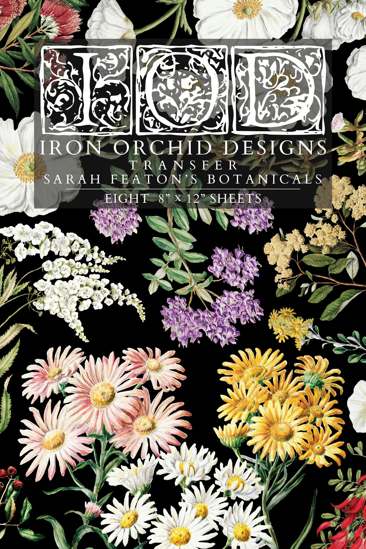 IOD Transfer Sarah Featon's Botanicals