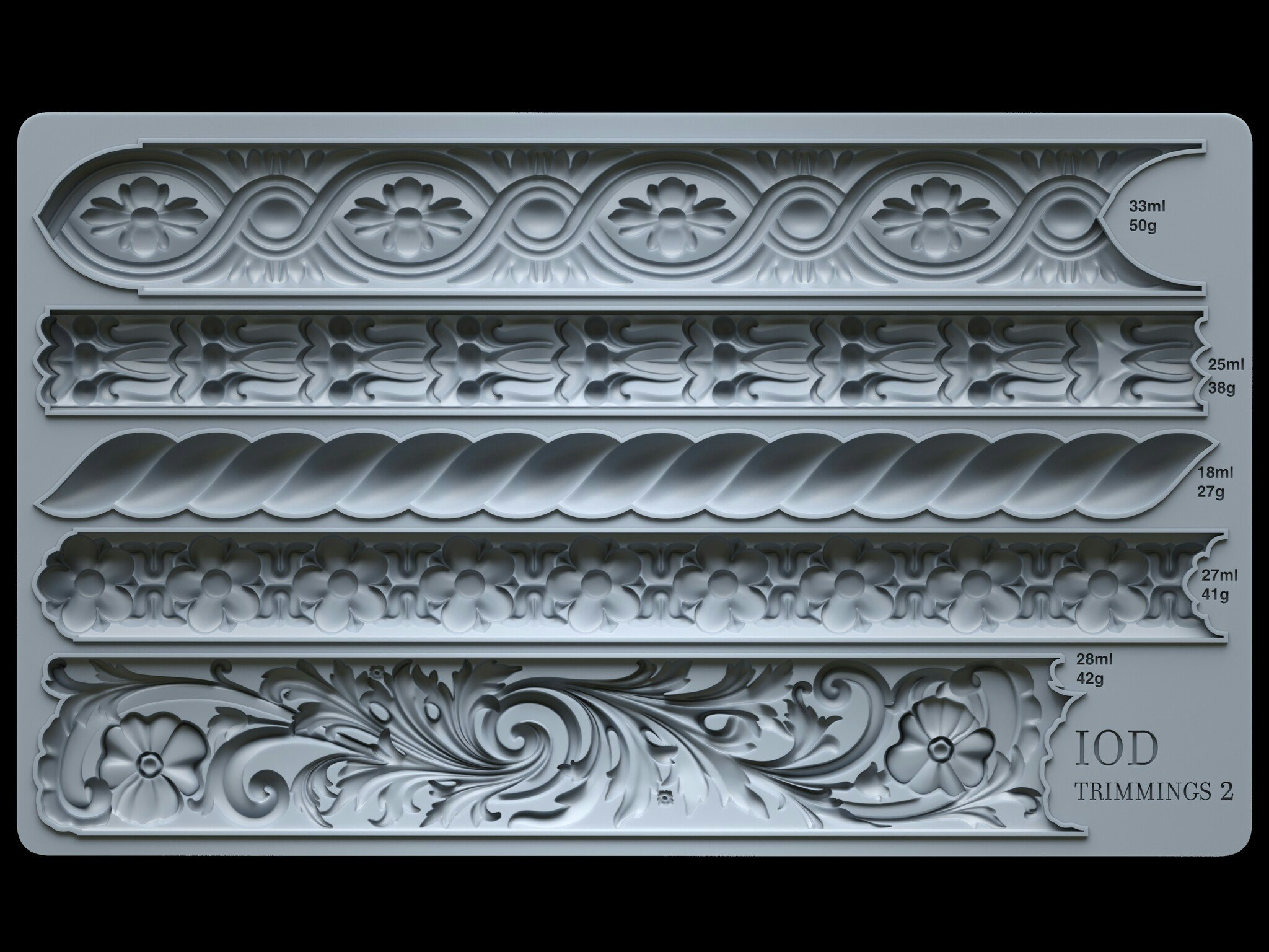 IOD Moulds Trimmings 2