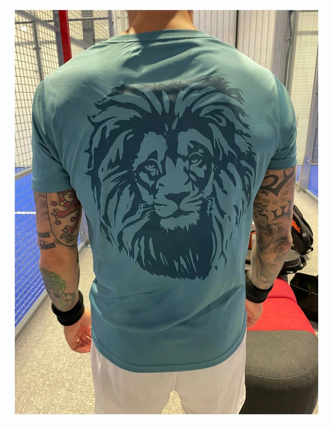 Burke Padel Lion Tee Herr