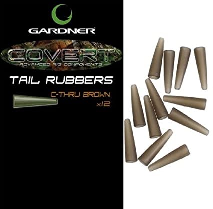 Gardner Covert Tail Rubbers C-Thru Green