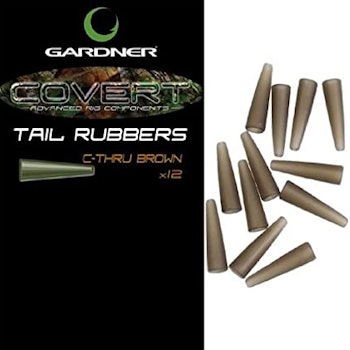 Gardner Covert Tail Rubbers C-Thru Green