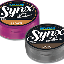 Kryston Synx Stiff Coated Braid Dark Silt 15lb