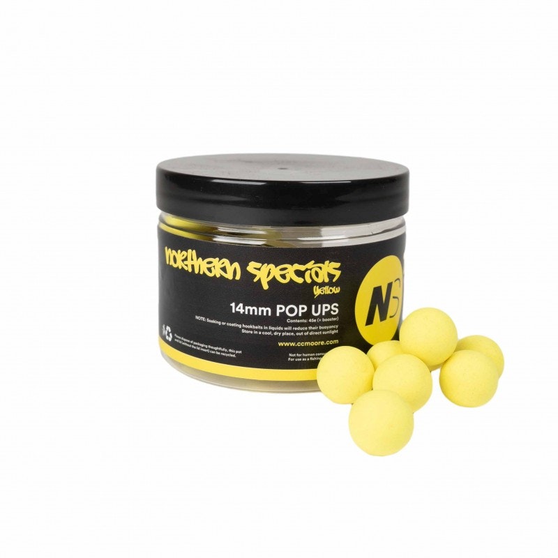 CC MOORE Northern Specials NS1+ Yellow Pop Up 13-14mm