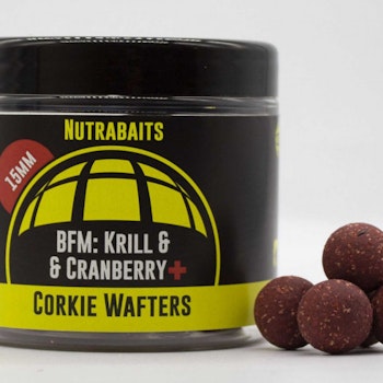 NUTRABAITS Dumbell Wafters BFM Krill & Cranberry+