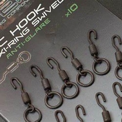 Gardner Covert QC Hook Flexi-Ring Swivels size 12