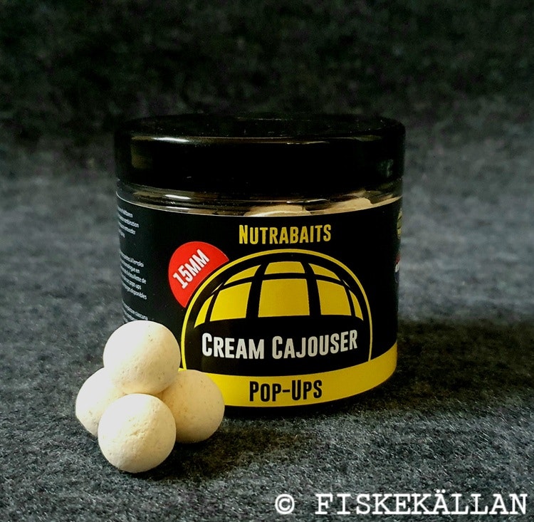 NUTRABAITS Cream Cajouser Pop Ups 15mm
