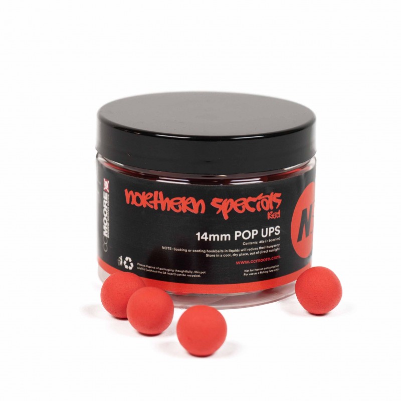 CC MOORE Northern Specials NS1 Red Pop Up 13-14mm