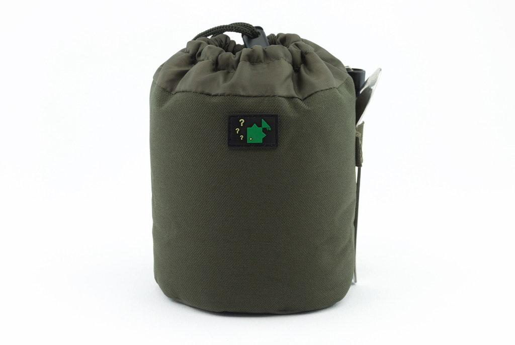 THINKING ANGLERS 600D Gas Canister Pouch Olive