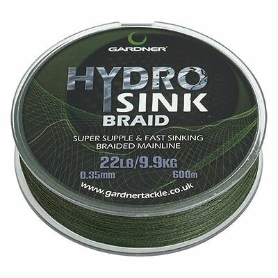 Gardner Hydro-Sink Braid 200m 22lb
