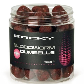 STICKY BAITS Bloodworm Dumbells