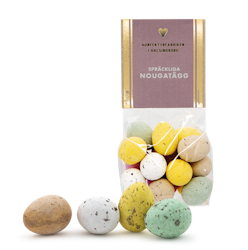Späckliga nougatägg i påse 150g