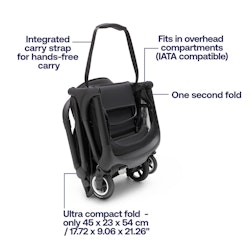 Dark Cherry, Bugaboo Butterfly Barnvagn