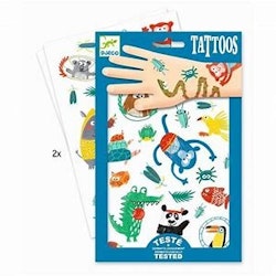 Barnvänliga tattoos, Djungel djur