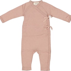 Wool Onesie Pointelle, Burnt Rose- MarMar Copenhagen