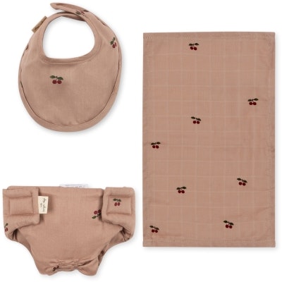 Doll Nursery Set Cherry Blush  - Konges Slöjd