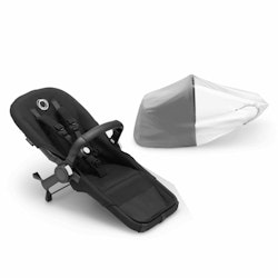 Bugaboo Donkey 5 syskonsits duo Midnight Black