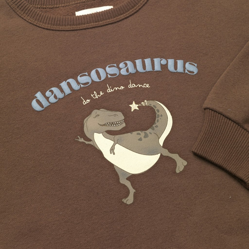 Lou Sweatshirt Dansosaurus - Konges Slöjd