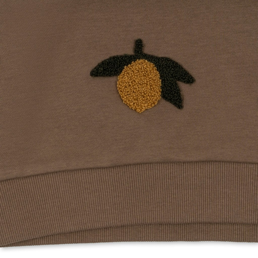 Lou Sweatshirt  Shitake Lemon - Konges Slöjd