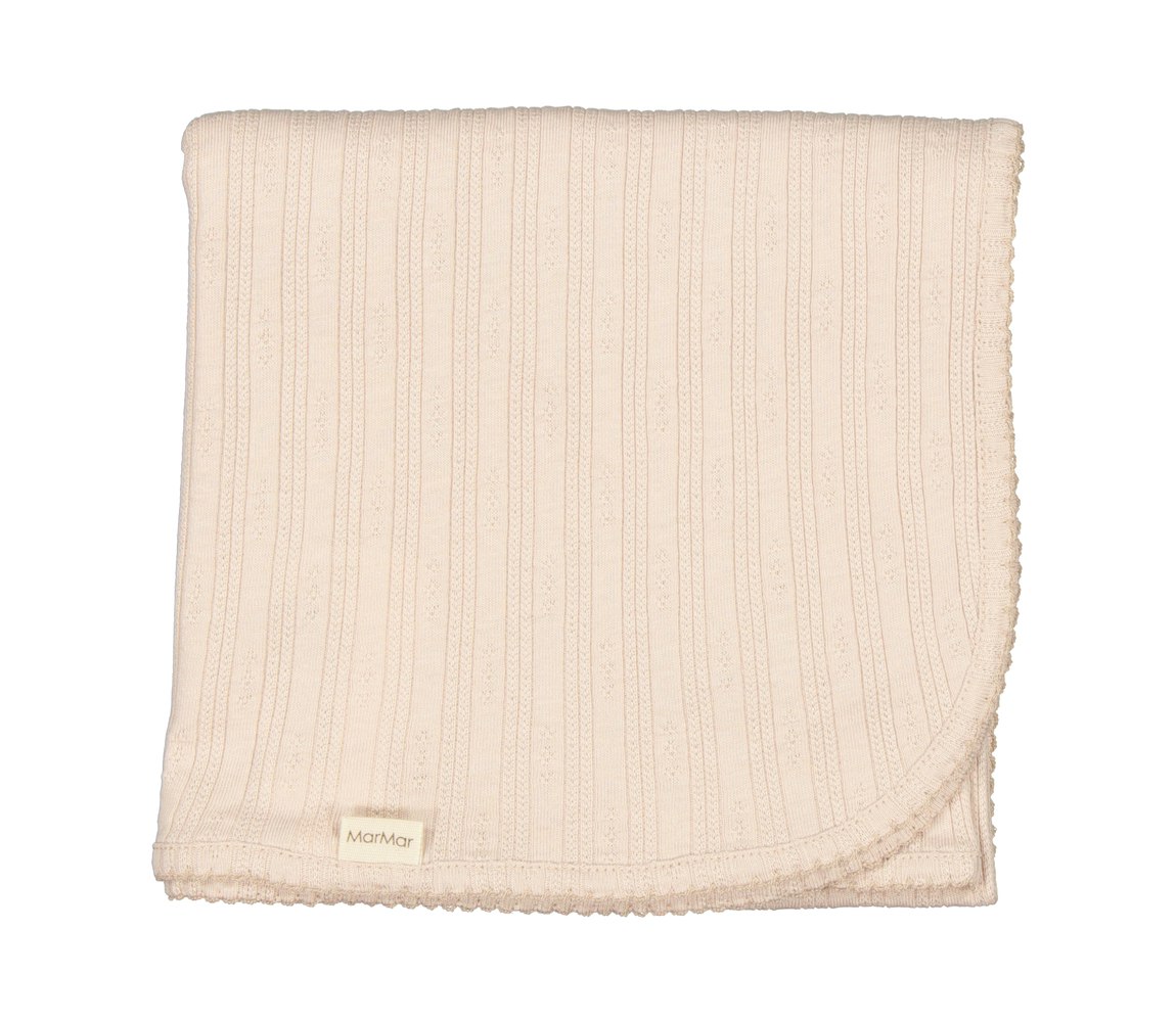 Alida Filt Modal Pointelle Rib Cream Taupe - MarMar Copenhagen