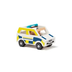 Polisbil i trä - Kids Concept