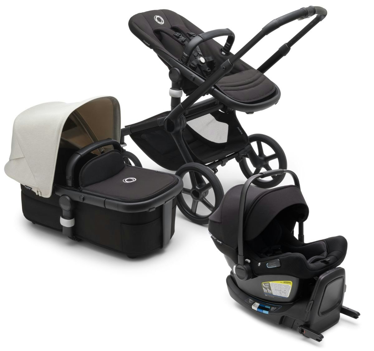 Bugaboo Fox5 & Turtle Air med Bas, fri adapter på köpet