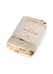 3-pack Muslin Filt Big Lemon - Konges Slöjd