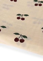 Stor Muslin filt Cherry - Konges Slöjd