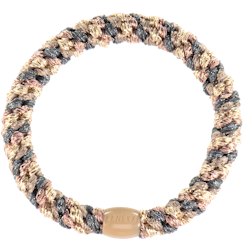 KKNEEKI Hårsnodd, Mix Steelgrey Taupe
