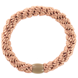 KKNEEKI Hårsnodd, Peach Coral