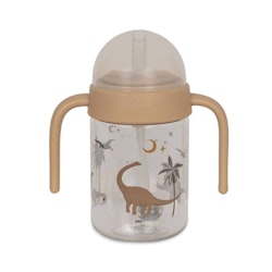 Mugg med sugrör Dino - Konges Slöjd
