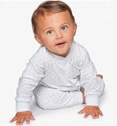 Saturday Overall White/Silver - Livly