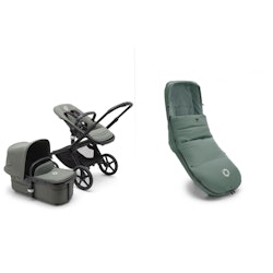 Bugaboo Fox5 Forest Green & Winter performance åkpåse, Nu 20% rabatt!!