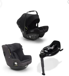 Paketpris! Bugaboo Turtle Air by Nuna babyskydd med 360 bas + Owl bilstol