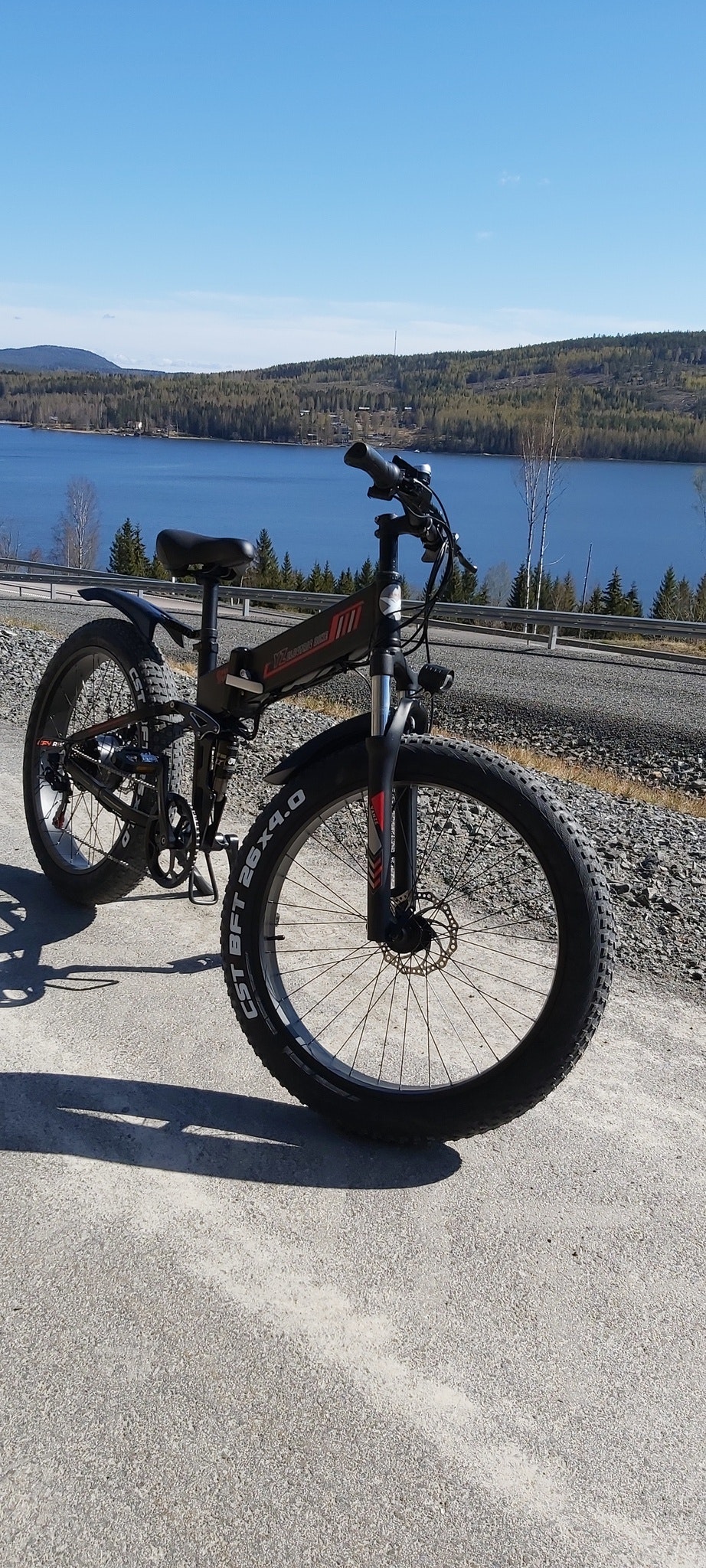 DAYLYRIDE Wolf 1000W 48V 15ah SAMSUNG Fat tire Vikbar