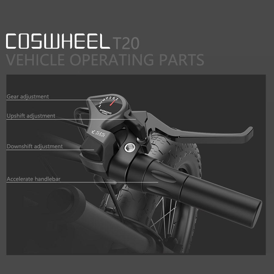 COSWHEEL T20 48V 20AH