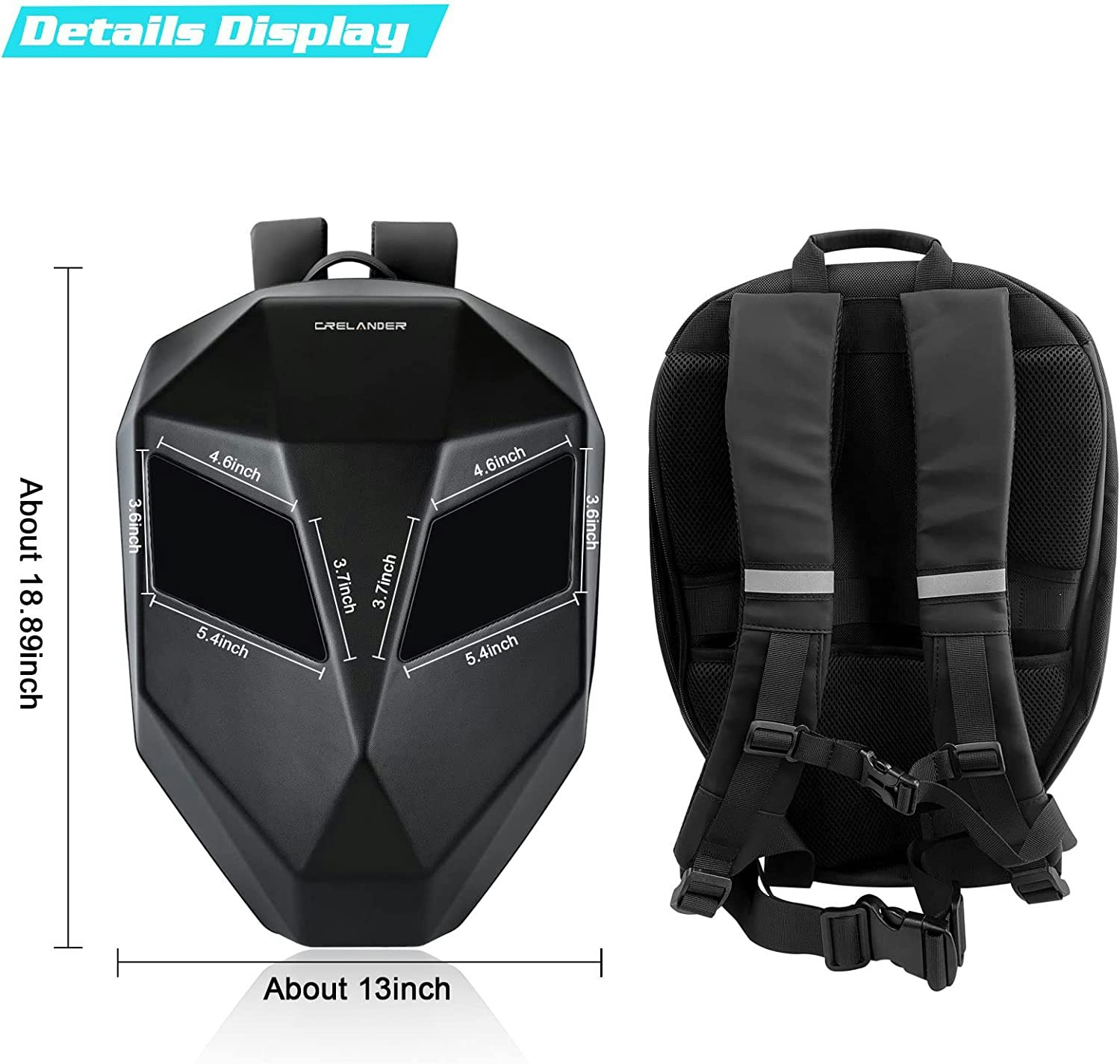 Crelander Led Knight Backpack