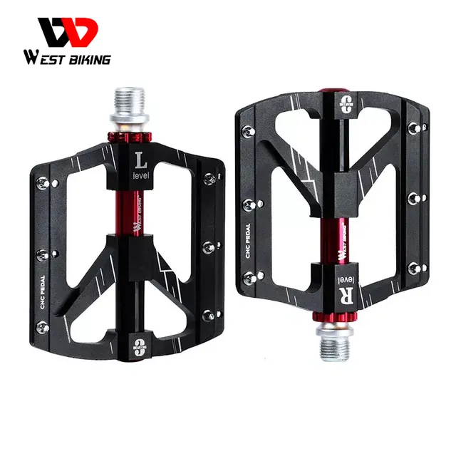 WEST BIKING Ultralight 3 Bearings Bicycle Pedals