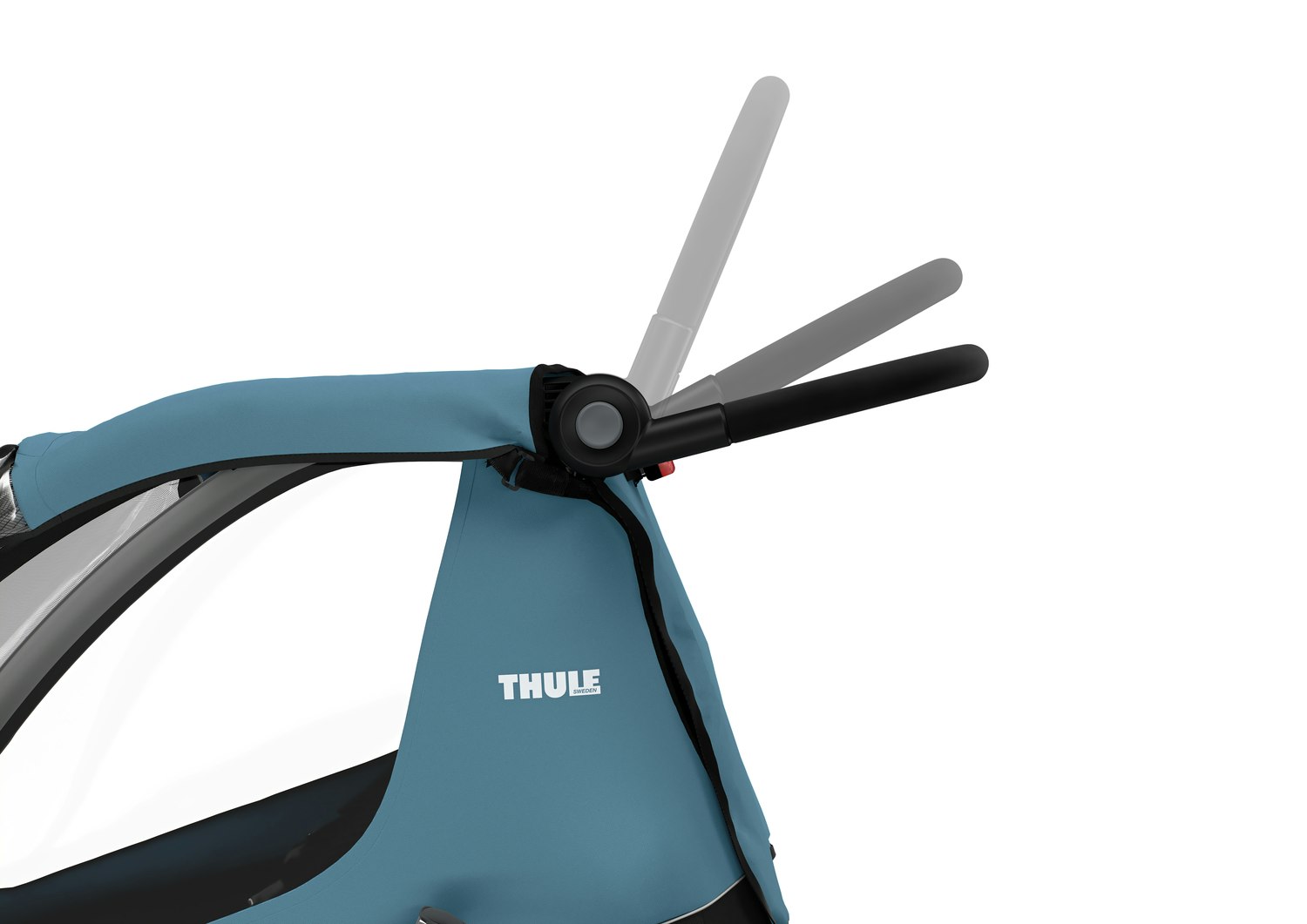Cykelvagn THULE Courier Aegean Blue