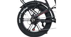 RANDRIDE Komplett Bakhjul med Motor YX20 1000W
