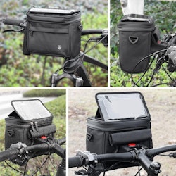 Lixada Cykelstyrväska med Fäste 4.7L