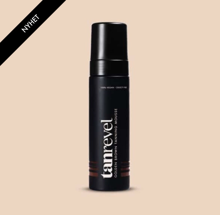 TANREVEL GOLDEN BROWN TANNING MOUSSE + handske