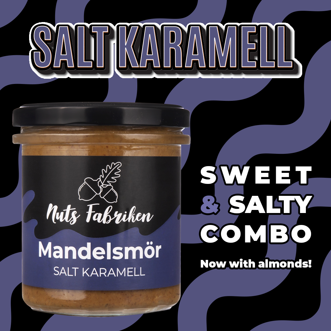 Mandelsmör Salt Karamell 300 g