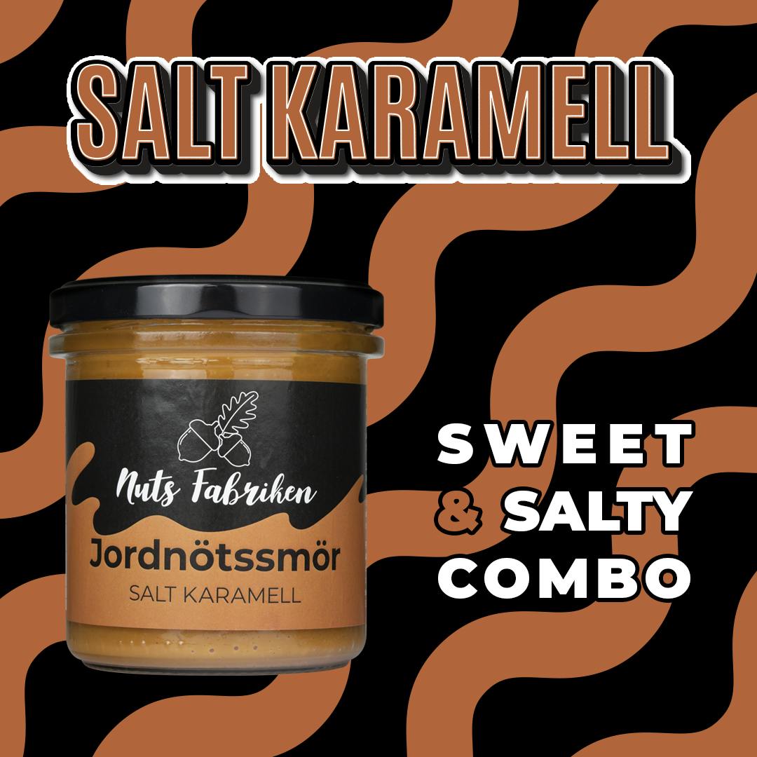 Jordnötssmör Salt Karamell 300 g
