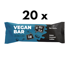 20 x Vegan Bar Coconut Coffee 40g