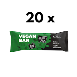 20 x Vegan Bar Apple Pie  40g